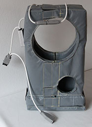 Gate valve heating jacket