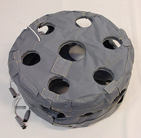 Heating jacket for UHV chamber