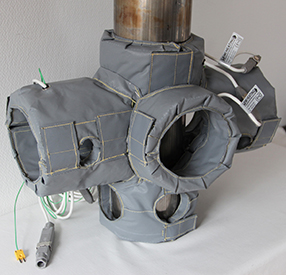 Heating jacket for load lock chamber